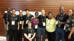 The e/merge Africa team with Online Facilitators